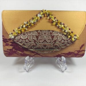 Clutch Bag With Beads