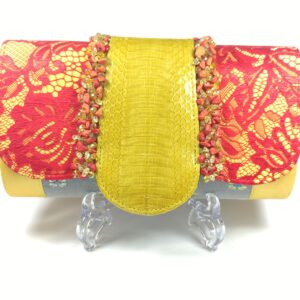 Clutch Bag With Beads
