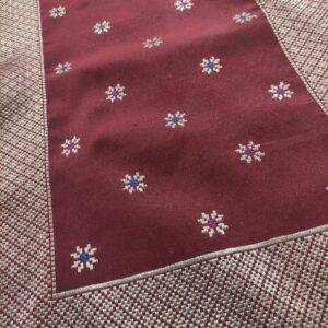 Tenunan Table Runner (Bertabur Berinti)